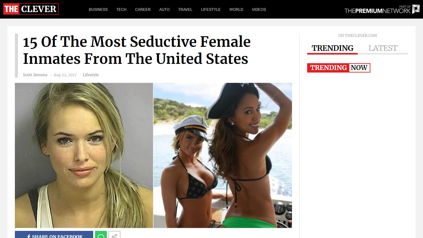 15 Of The Most Seductive Female Inmates From The United States - TheClever